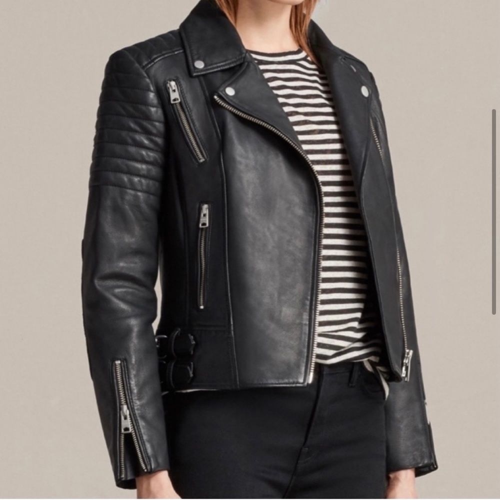 All Saints Leather Jacket
